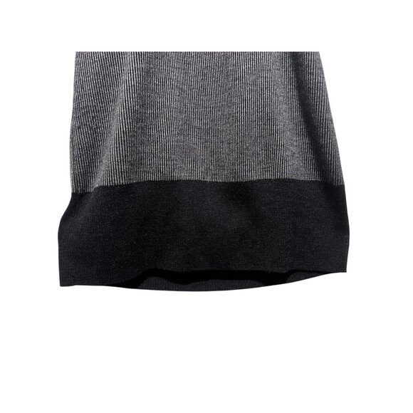 Toad & Co 100% Merino Wool Sweater Dress Small Gray Off Shoulder Outdoors Knit - Picture 12 of 16